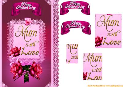 Mother's Day Lace & Roses