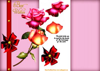 Best Wishes with Roses