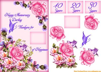 Happy Anniversary Roses