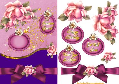 Ribbon and Roses