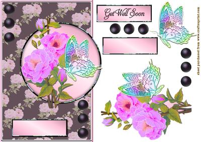 Pink Vintage Roses