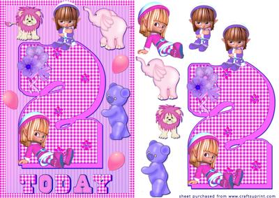 Little Girl Two Today