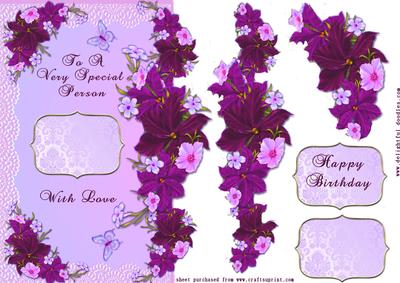 Pink and Purple