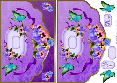 Butterflies and Pansies