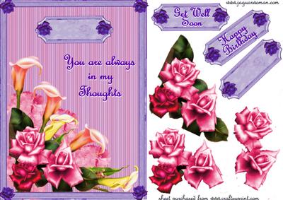 Lilies with Roses