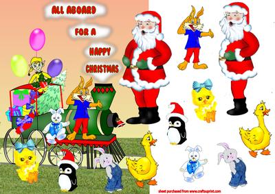 All Aboard for a Happy Christmas