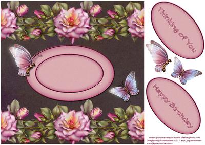 Butterflys and Roses