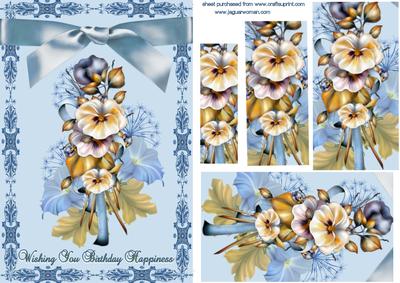 Birthday in Blue