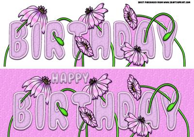 Birthday in Pink
