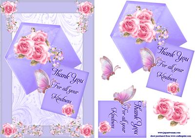Thank You with Roses