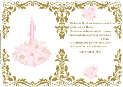 Insert for Light of Christmas