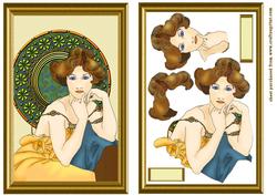 Art Nouveau Girl 2