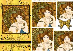 Art Nouveau Pyrimage