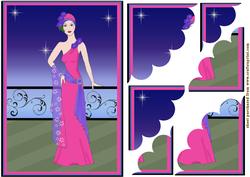 Art Deco Glamour Girl