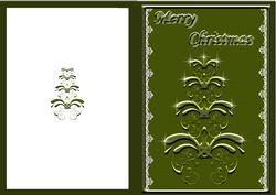 Xmas Tree Flourish in Green
