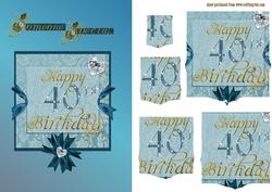 40th in Blue