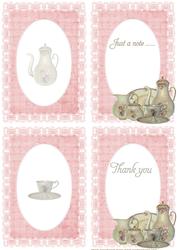 Time for Tea Notelet Cards