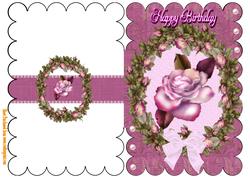 Scalloped Edge Floral
