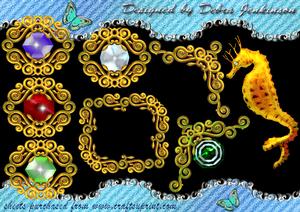 Gold Frames and Gems