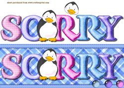 Sorry Penquin