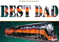 Best Dad with Train
