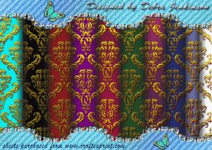 Damask in Gold