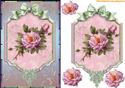 Framed Rose