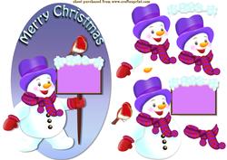 Mr Snowman 1
