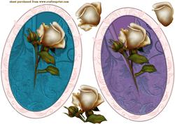 Oval Roses