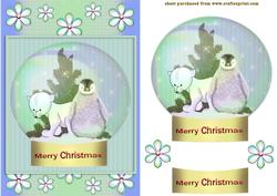 Xmas Snow Globe 1