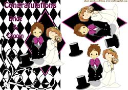 Black and White Wedding