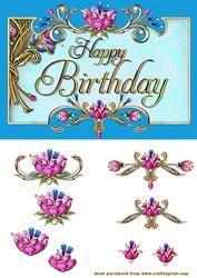 Birthday in Blue