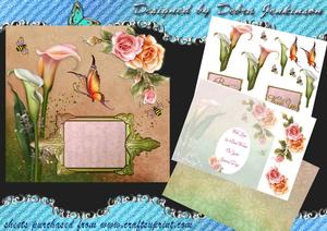 Calla Lilies and Roses