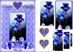 Irises and Lace