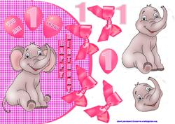 1st Birthday Pink