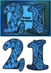 21 Doodles
