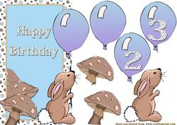 Bunnies Balloons 2