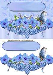 Blue Florals