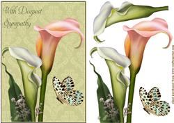 Sympathy Lilies