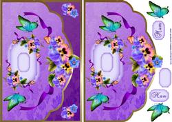 Butterflies and Pansies