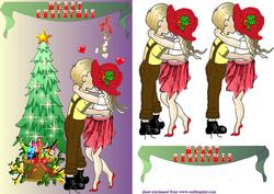 Kissing Under the Mistletoe