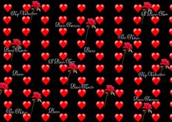 Hearts and Roses Backing Paper