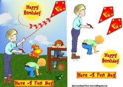 Birthday Kite