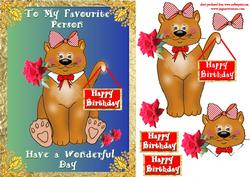 Happy Birthday Cat