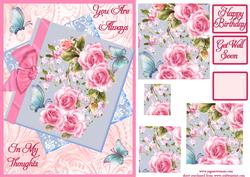 Roses and Butterflies