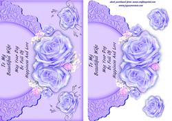 Roses in Blue