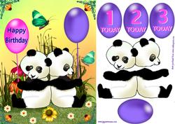 Panda Birthday