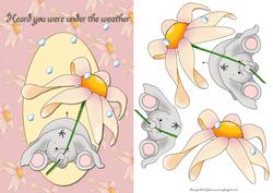 Ele with Flower