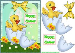Cute Easter Ducky