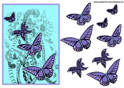 Doodled Butterly